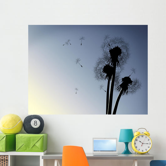 Dandelion Flower Wall Decal