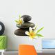 Flowers Frangipani and Zen Wall Decal