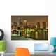 Boston from Fan Pier Wall Decal