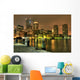 Boston from Fan Pier Wall Decal