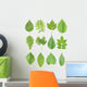 Green Leaves Wall Stickers