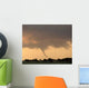 Red Tornado Wall Decal