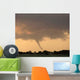Red Tornado Wall Decal