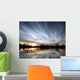 Sunset Reflection Wall Decal