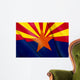 Flag Pin Arizona USA Wall Decal