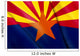 Flag Pin Arizona USA Wall Decal