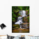 Waterfalls Nature Landscape Blue Wall Decal