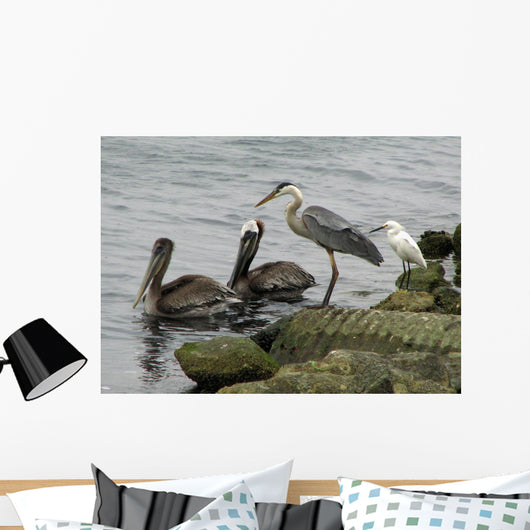 Lunch Crowd Wall Decal