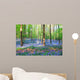 Bluebell Hyacinths Hallerbos Belgium Wall Decal Design 2