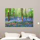 Bluebell Hyacinths Hallerbos Belgium Wall Decal Design 2