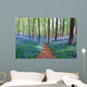 Bluebell Hyacinths Hallerbos Belgium Wall Decal Design 1