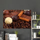 Chocolates with Coffee Beans Wall Decal