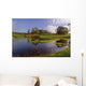 Golf Course  Park Wall Decal