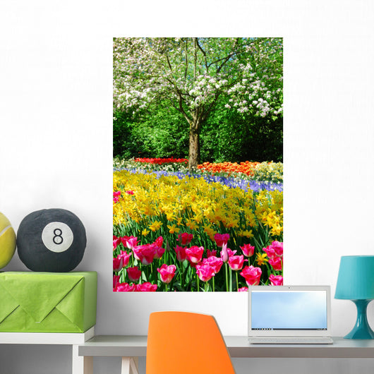 Spring Flowers Keukenhof Holland Wall Decal