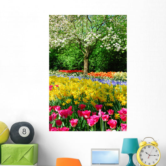 Spring Flowers Keukenhof Holland Wall Decal