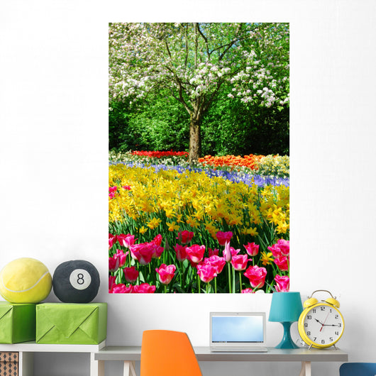 Spring Flowers Keukenhof Holland Wall Decal