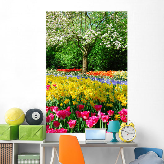 Spring Flowers Keukenhof Holland Wall Decal