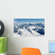 Caucasian Sky and Snow Wall Decal