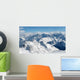 Caucasian Sky and Snow Wall Decal