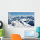 Caucasian Sky and Snow Wall Decal