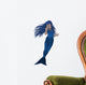 Swimming Mermaid Wall Decal Design 3