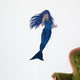 Swimming Mermaid Wall Decal Design 3