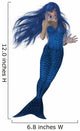 Swimming Mermaid Wall Decal Design 3