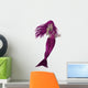Swimming Mermaid Wall Decal Design 2