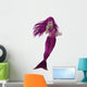 Swimming Mermaid Wall Decal Design 2
