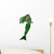 Swimming Mermaid Wall Decal Design 1