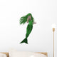 Swimming Mermaid Wall Decal Design 1