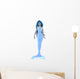 Translucent Mermaid Wall Decal