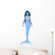 Translucent Mermaid Wall Decal