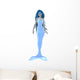 Translucent Mermaid Wall Decal