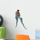 Mermaid Couple Wall Decal Design 2