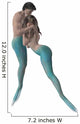 Mermaid Couple Wall Decal Design 2