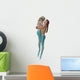 Mermaid Couple Wall Decal Design 1