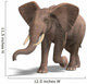 Huge Elephant Wall Decal