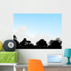Woodland Treetops Wall Decal