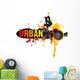Break Dancer Urban Grunge Wall Decal