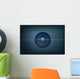 Illustration Soundwaves and Speaker Wall Decal