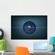Illustration Soundwaves and Speaker Wall Decal