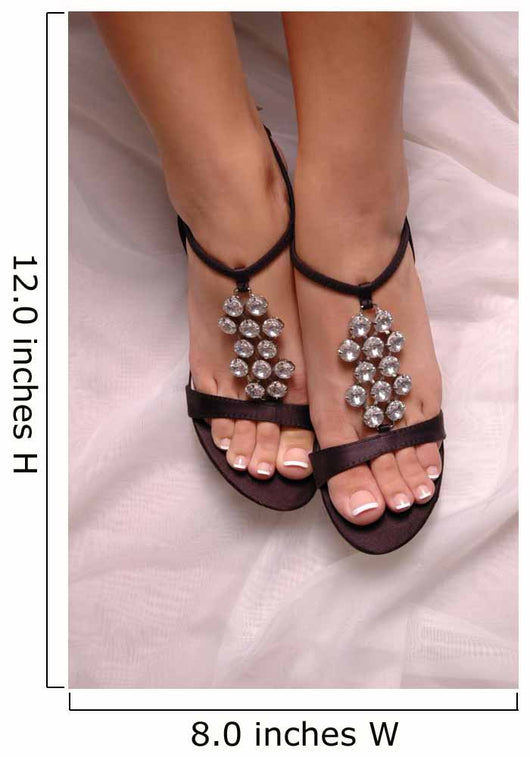 Pair Sexy Feet Wall Decal