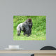 Male Silver-back Gorilla Wall Decal