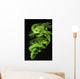 Green Smoke Wall Decal