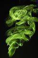 Green Smoke Wall Decal