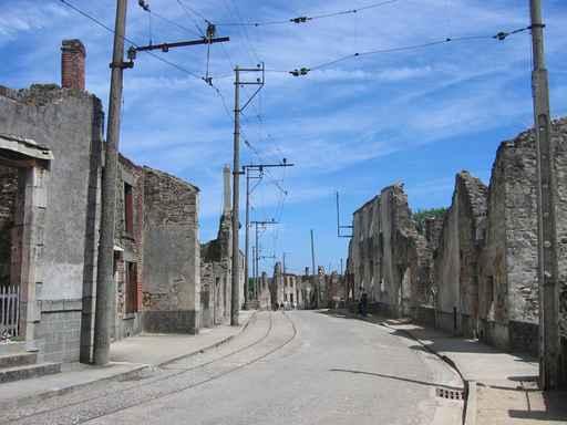Rue Oaradour Sur Glane Wall Decal