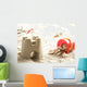 Sand Castle Beach Wall Decal Design 3