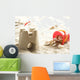 Sand Castle Beach Wall Decal Design 3
