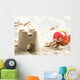 Sand Castle Beach Wall Decal Design 3